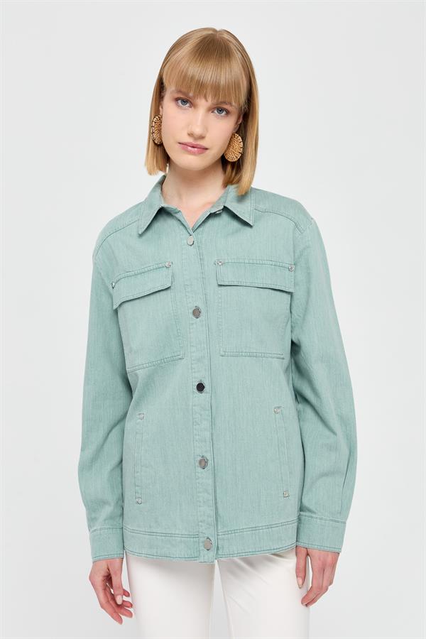 Женская джинсовая куртка