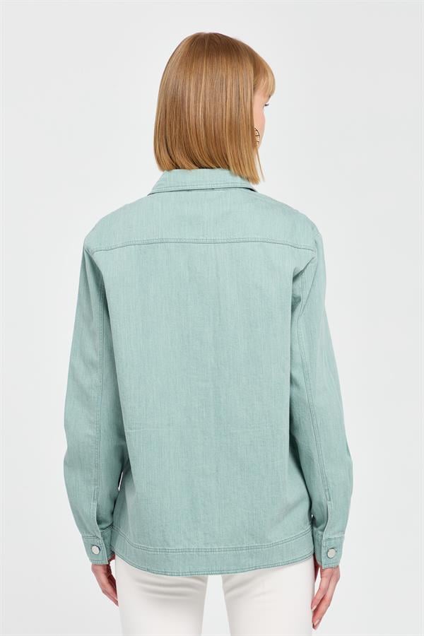 Женская джинсовая куртка