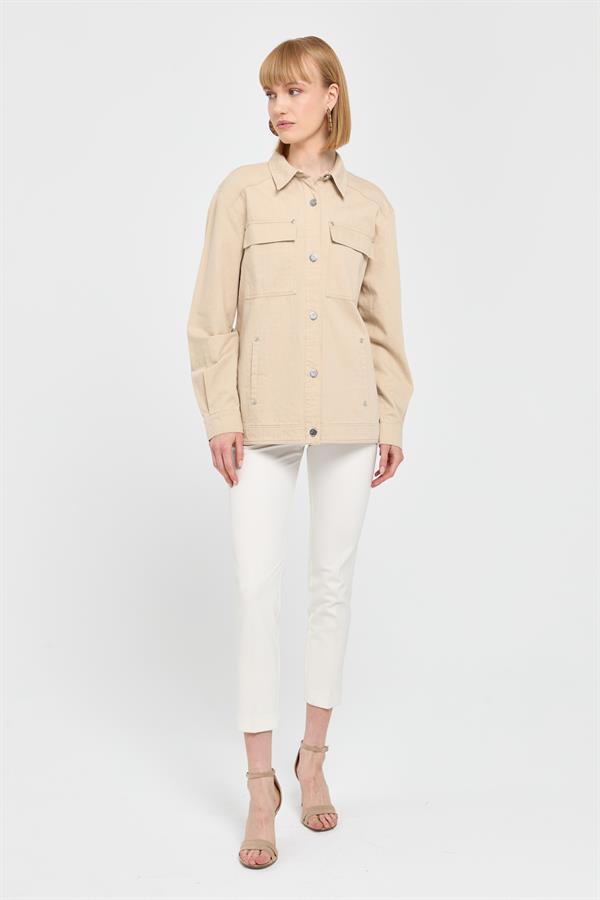 Женская джинсовая куртка