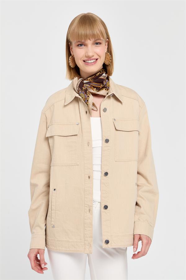 Женская джинсовая куртка