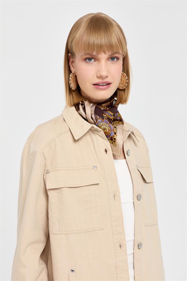 Женская джинсовая куртка