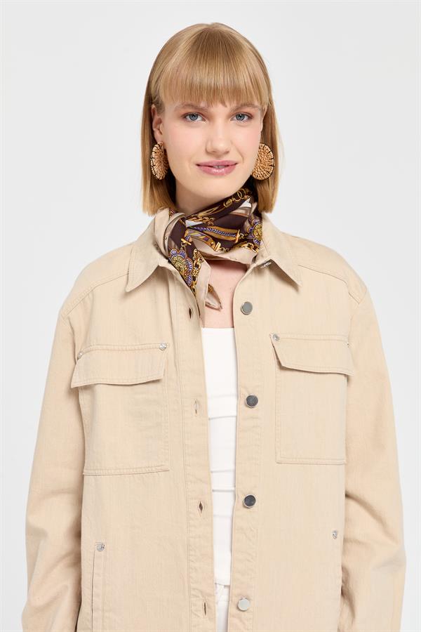 Женская джинсовая куртка