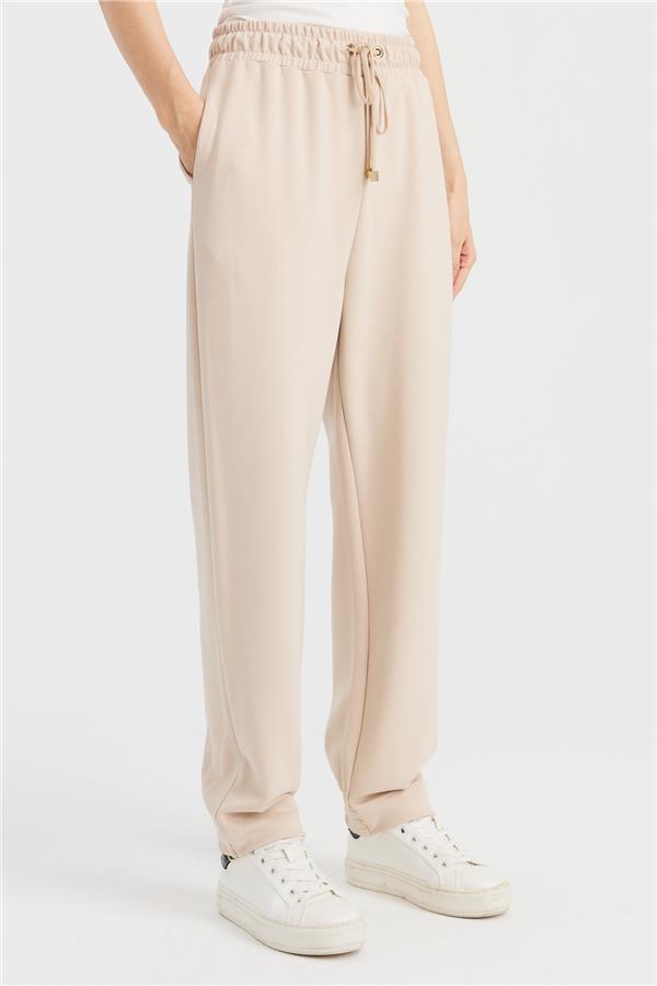 Womens Tracksuit Pants Beige
