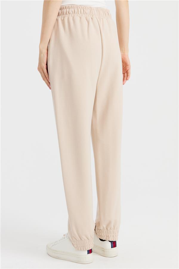 Womens Tracksuit Pants Beige