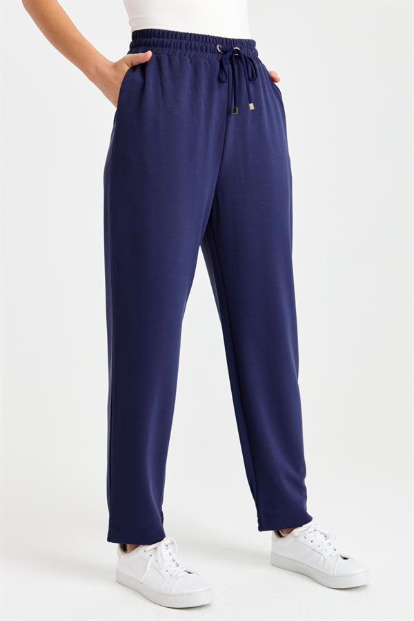 Womens Tracksuit Pants Navy Blue