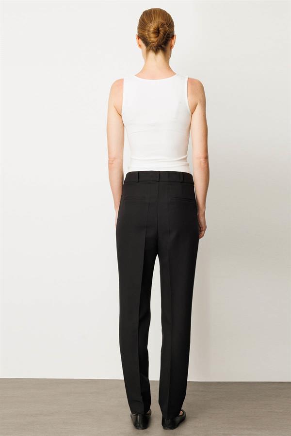 Womens Fabric Trousers with Pockets