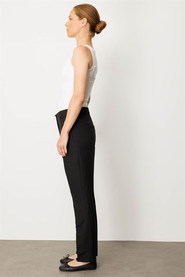 Womens Fabric Trousers with Pockets