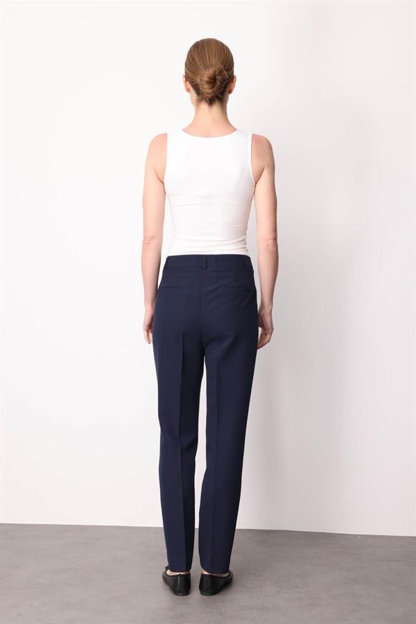 Womens Fabric Trousers with Pockets