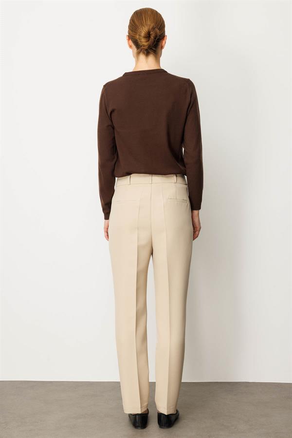 Womens Fabric Trousers with Pockets