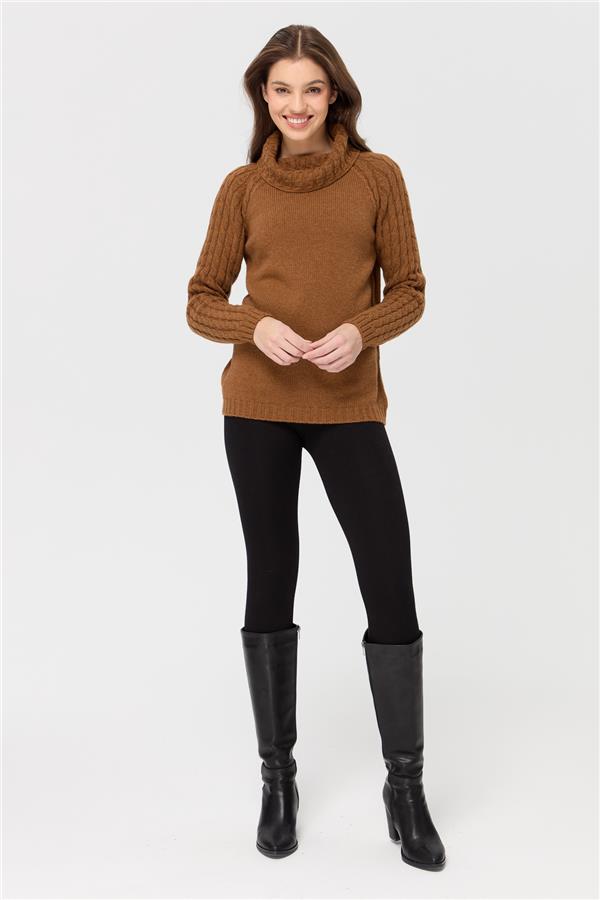 Женский шерстяной свитер