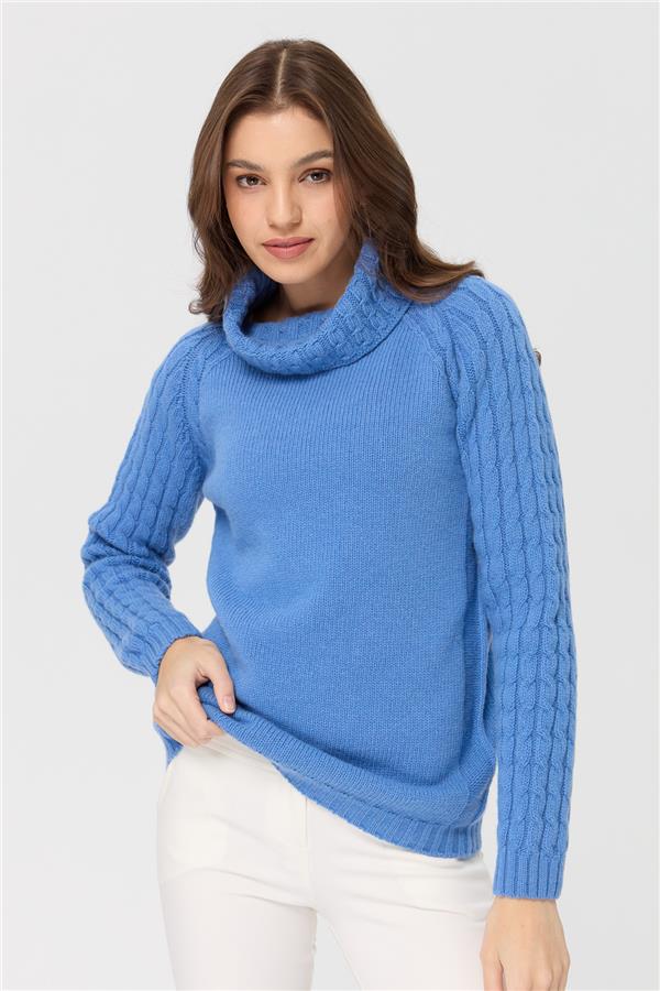 Женский шерстяной свитер