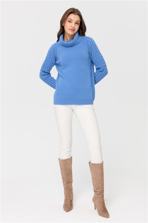 Женский шерстяной свитер