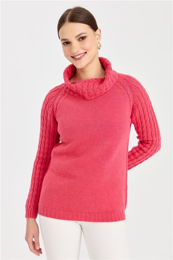 Женский шерстяной свитер