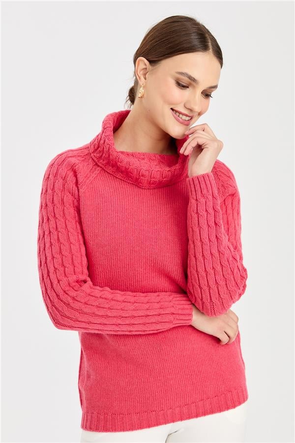 Женский шерстяной свитер