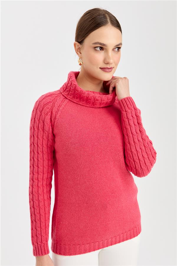 Женский шерстяной свитер