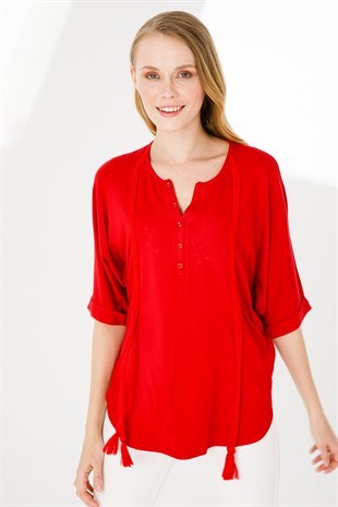 Womens Tunic Red