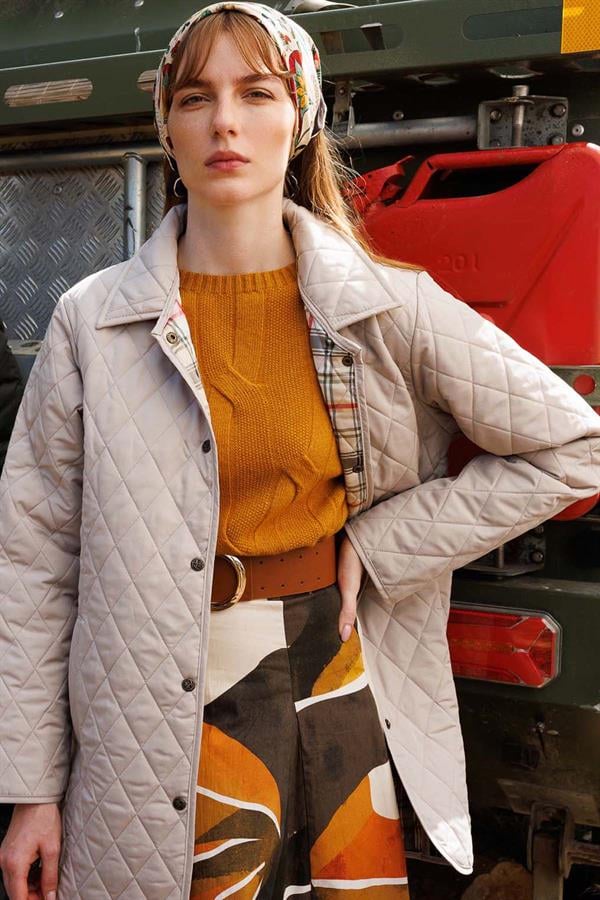 Женская Куртка Бежевая