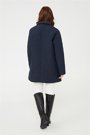 Женская Куртка Темно-Синяя