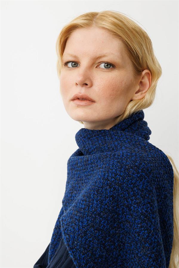 Женская шаль РОЗОВО-СИНИЙ