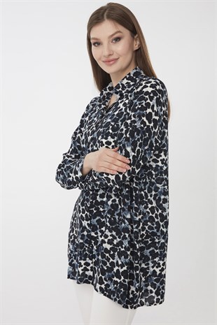 Женская рубашка с рисунком 