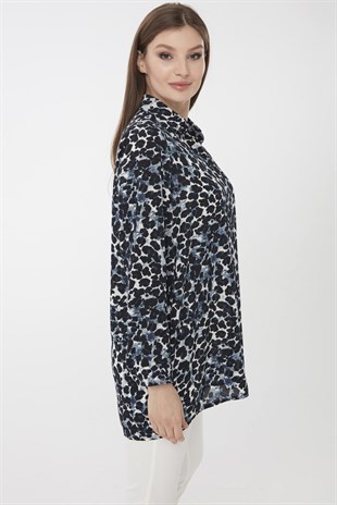 Женская рубашка с рисунком 