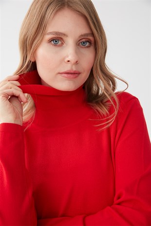 Женская базовая блузка из лайкры. коралловый