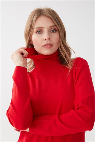 Женская базовая блузка из лайкры. коралловый