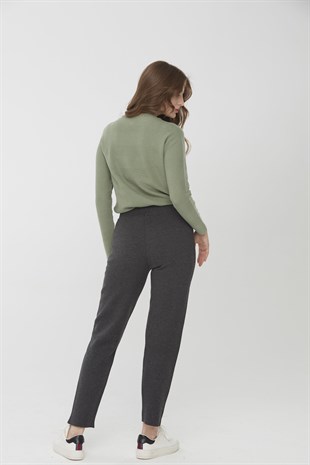 Womens Pants Dark Gray