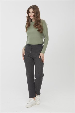 Womens Pants Dark Gray