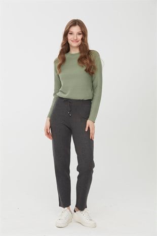 Womens Pants Dark Gray