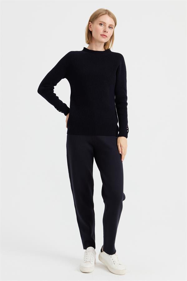 Womens Pants Navy Gray