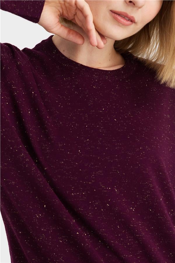 Женский базовый свитер Angelina с круглым вырезом