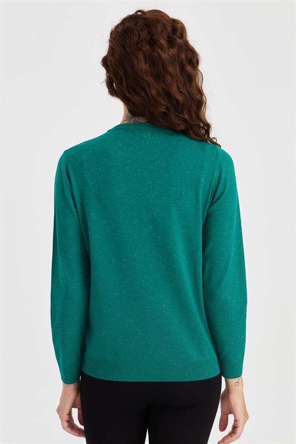 Женский базовый свитер Angelina с круглым вырезом