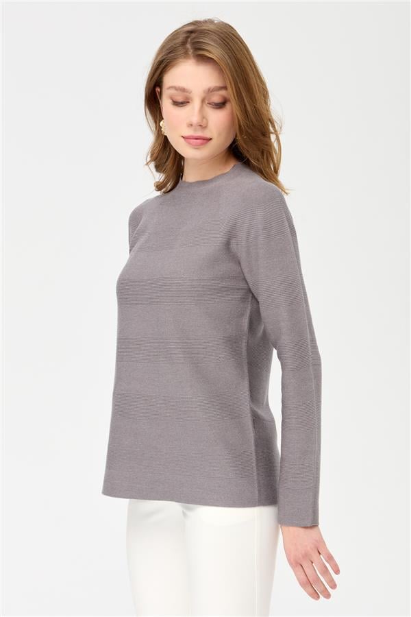 Женский трикотаж Свитеp копченый