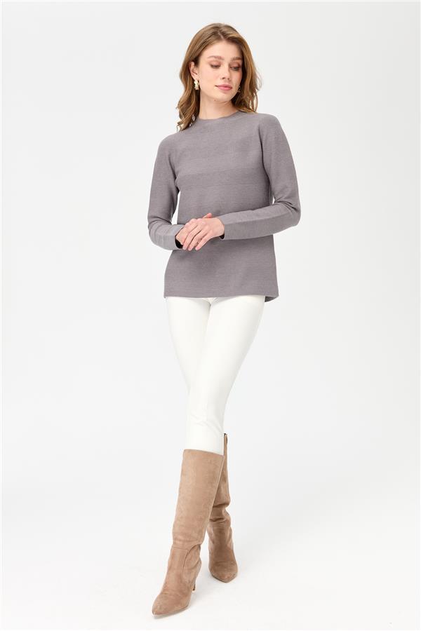 Женский трикотаж Свитеp копченый