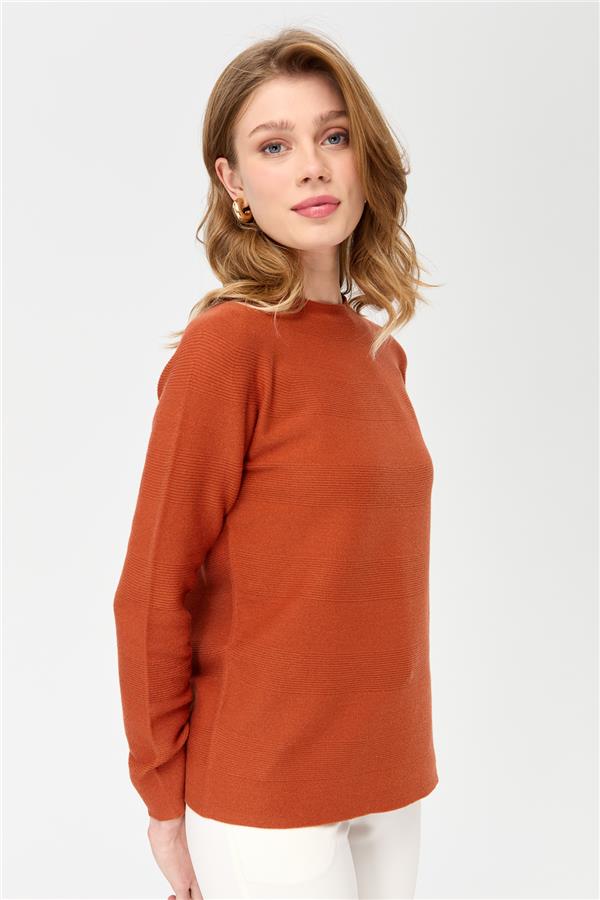 Женский трикотаж Свитеp апельсин