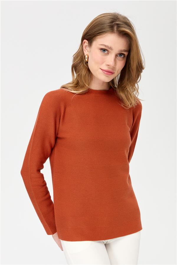 Женский трикотаж Свитеp апельсин