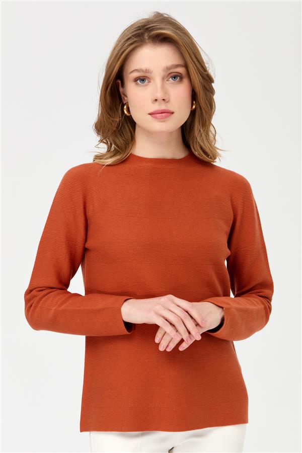 Женский трикотаж Свитеp апельсин