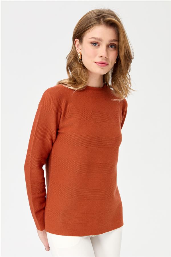 Женский трикотаж Свитеp апельсин