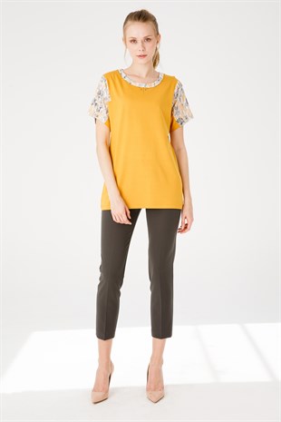 Womens Blouse Yellow