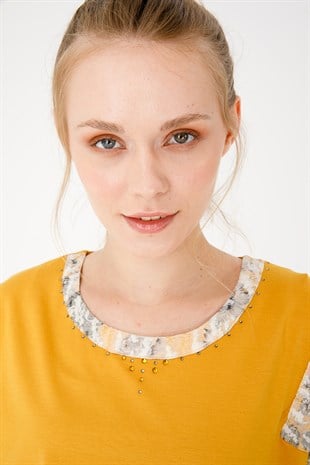 Womens Blouse Yellow