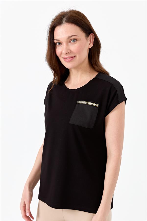 Womens T-Shirt Siyah