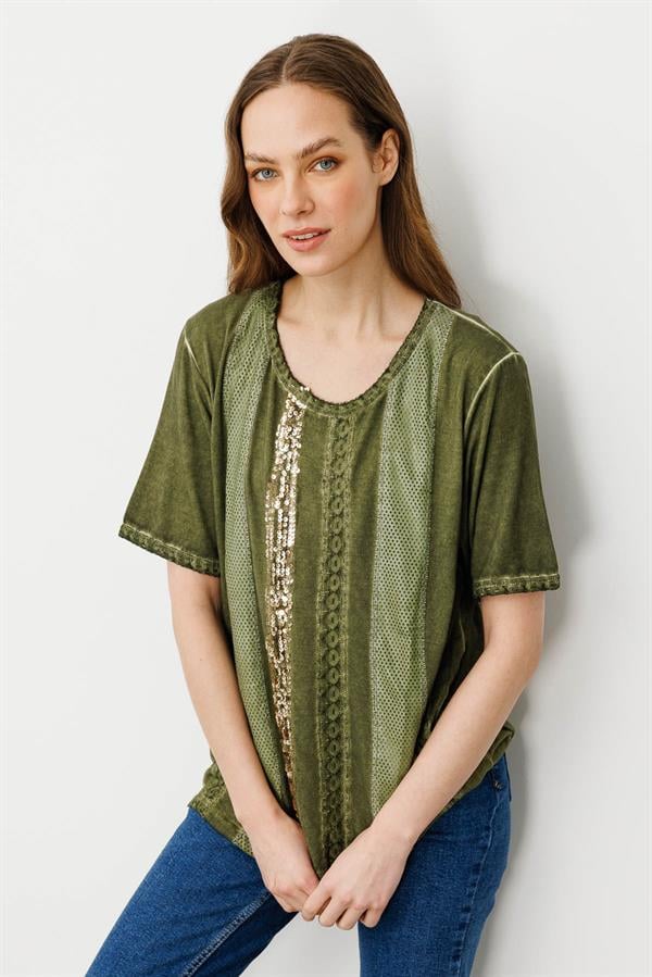 Womens Blouse Khaki