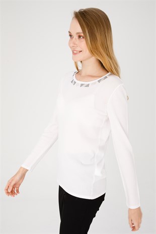 Womens Knitwear Sweater Cream