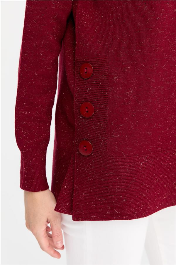 Kadın Tam Balıkçı Yaka Dikişsiz Kazak V.Çürüğü