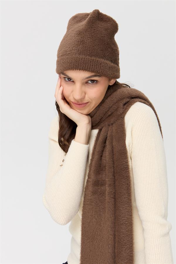 Kadın Triko Afrodit Bere Kahve