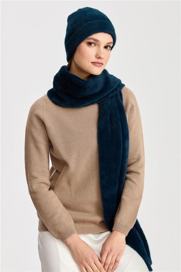 Женский трикотажный шарф