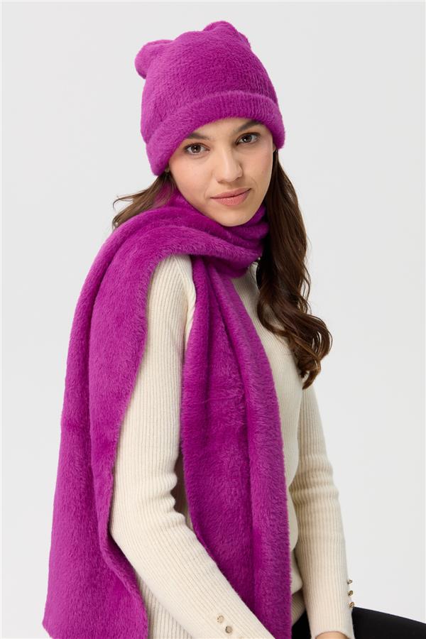 Женский трикотажный шарф