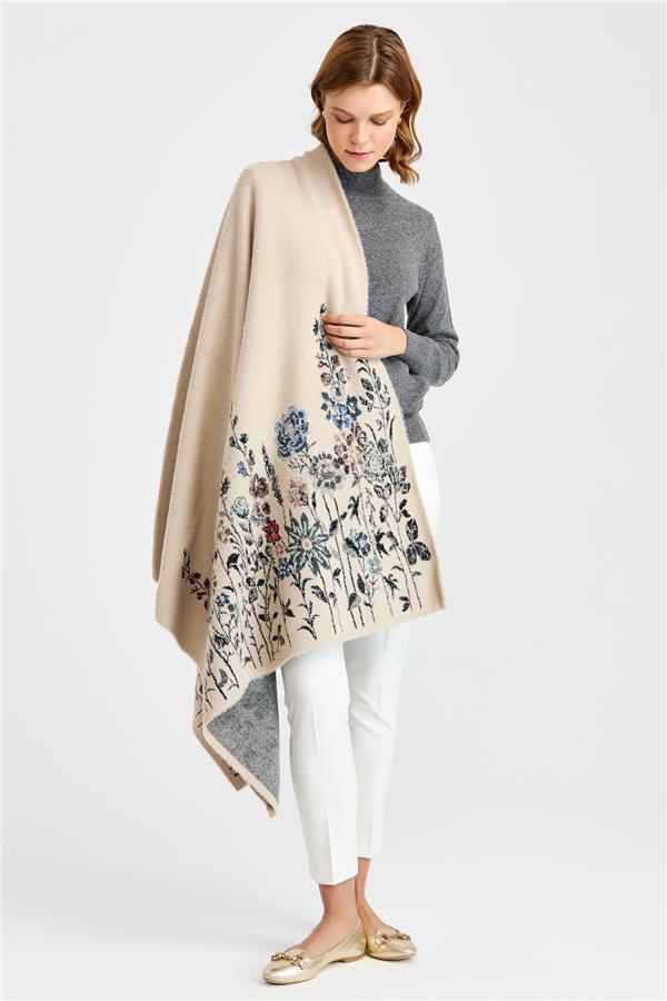 Womens Wool Shawl 01