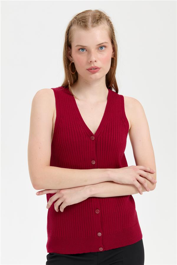 Womens V-Neck Seamless Vest